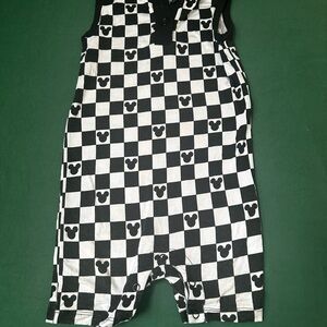 Black and White Checkered Kids Bodysuit